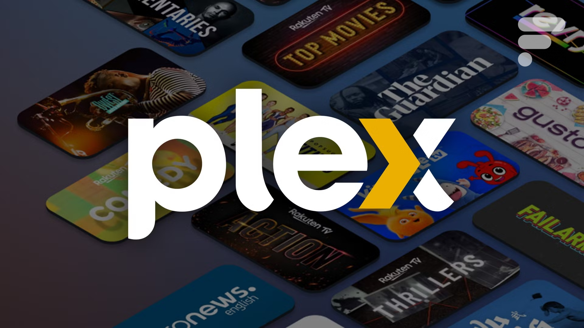 Logo de Plex